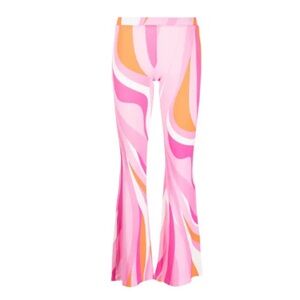 Colorful Swirl Patterned Pants